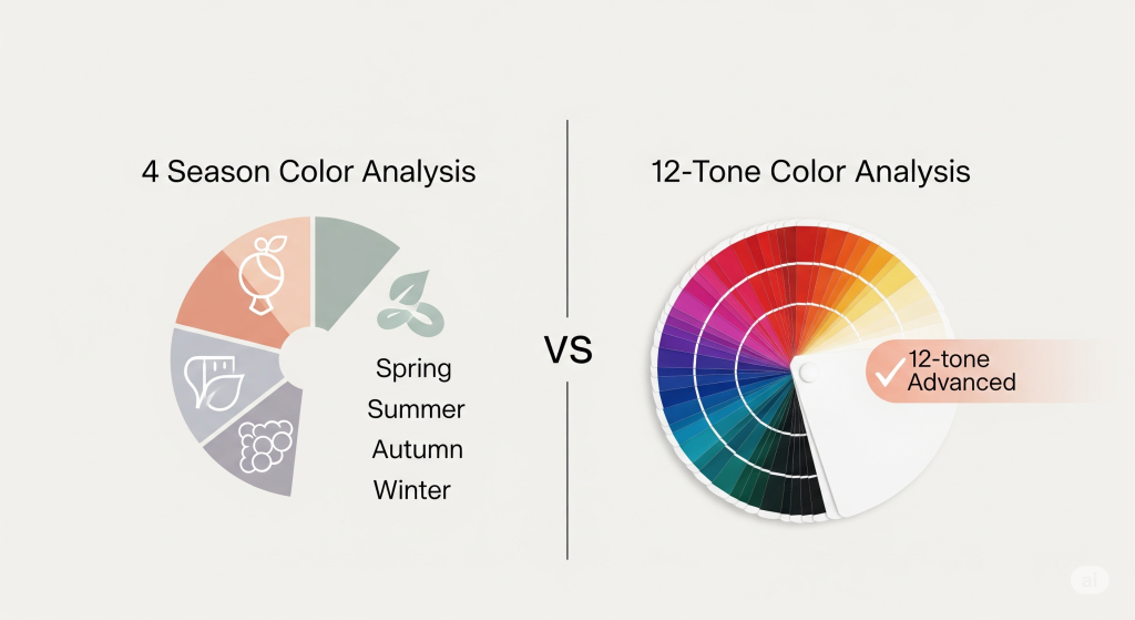 12-Tone Color Analysis vs. 4 Season Analysis